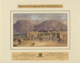 Thomas Bowler; Maisonnette. Cape Town. Cape of Good Hope, from The Mosenthal Establishments commission