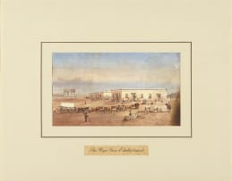 Thomas Bowler; Hope Town, Cape of Good Hope, from The Mosenthal Establishments commission