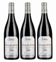 Jamet; Côtes du Rhône Rouge; 2018; 3 (1 x 3); 750ml
