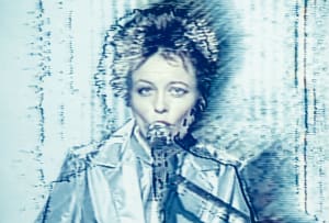 Nam June Paik; Untitled (Laurie Anderson), Good Morning Mr Orwell series