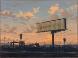 MJ Lourens; Harbour Evening Drive By