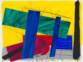 Bruce McLean; Study for Bar VII