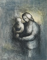 Henry Moore; Mother and Child XVIII