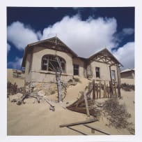 Helga Kohl; House with Fence, Kolmanskop series