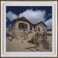 Helga Kohl; House with Fence, Kolmanskop series