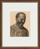 Gerard Bhengu; Portrait of a Laughing Man