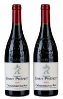 Saint Préfert; Châteauneuf-du-Pape; 2015; 2 (1 x 2); 750ml