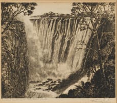 Tinus de Jongh; Eastern Cataract, Victoria Falls
