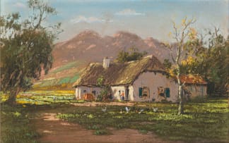 Tinus de Jongh; Thatched Cottage