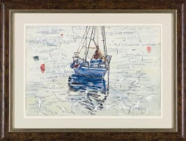 Richard Cheales; Boat and Seagulls