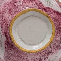 Hylton Nel; Bowl with fish and flower motif