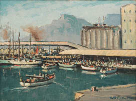 George William Pilkington; Cape Town Harbour