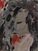 Nina Romm; Self Portrait with Bleeding Heart