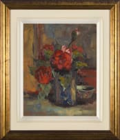 Alexander Rose-Innes; Roses in a Vase