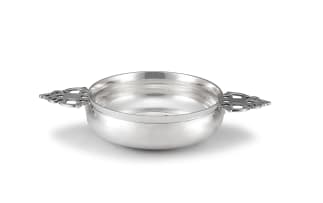 A George V Scottish silver dish, R & W Sorley, Glasgow, 1912