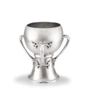 An Edward VII silver three-handled cup, Goldsmiths & Silversmiths Co Ltd, London, 1902