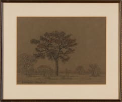 Jacob Hendrik Pierneef; Bushveld with Trees