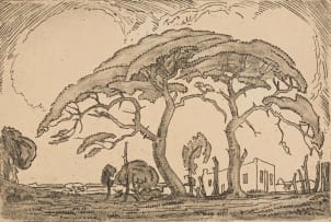 Jacob Hendrik Pierneef; Camel Thorn and Voortrekker House