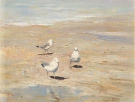 Errol Boyley; Seagulls on the Beach