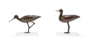 Robin Lewis; Pair of Godwits, two