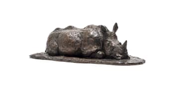 Dylan Lewis; Sleeping White Rhinoceros Maquette (S3)