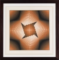 Yvaral Jean-Pierre Vasarely; Optical Abstract Composition