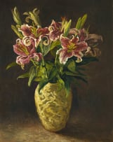 Walter Meyer; Tiger Lilies in a Vase