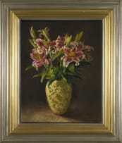 Walter Meyer; Tiger Lilies in a Vase