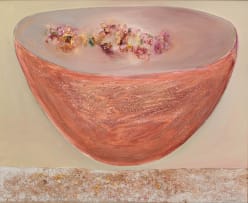 Gail Catlin; Bowl of Flowers