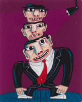 Norman Catherine; Stacked Heads
