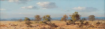 Otto Klar; Bushveld Landscape I