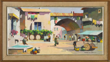 Cecil Rochfort D'Oyly-John; A Mediterranean Village