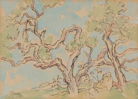 Gregoire Boonzaier; Trees