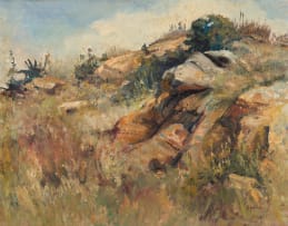 Ruth Squibb; Rocky Landscape