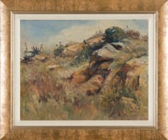 Ruth Squibb; Rocky Landscape