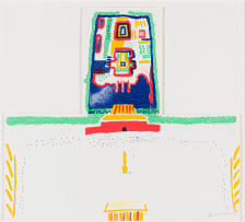 David Hockney; Red Square and the Forbidden City, from China Diary