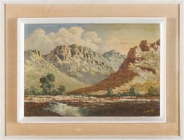 Reginald A. Grattan; Mountain Landscape
