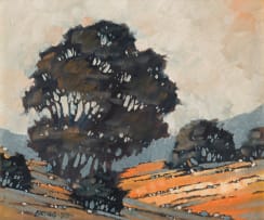 Mel Brigg; Landscape with Trees