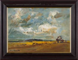 Titta Fasciotti; Landscape with Clouded Sky