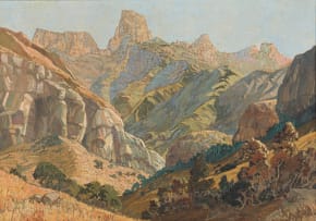Nils Andersen; Sentinel Peak in the Drakensberg Amphitheatre