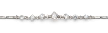 Platinum diamond bracelet