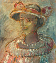Christo Coetzee; Woman in a Hat