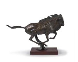 Arend Eloff; Galloping Wildebeest