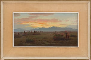 Jan Ernst Abraham Volschenk; Evening in the Veld