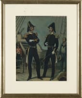 Dorothy Kay; Les Modes Parisienne, 1844; The Officers, 1848, two