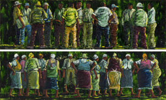 Velaphi (George) Mzimba; Group of Men; Group of Women, two