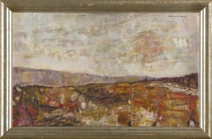 Edin Godfrey Currie-Wood; Abstract Landscape