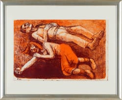 Alexander Podlashuc; Two Sleeping Figures