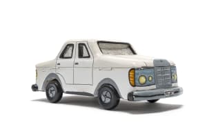 Paa Joe; Mercedes Mini Sculpture