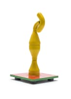 Edoardo Villa; Yellow Abstract Figure